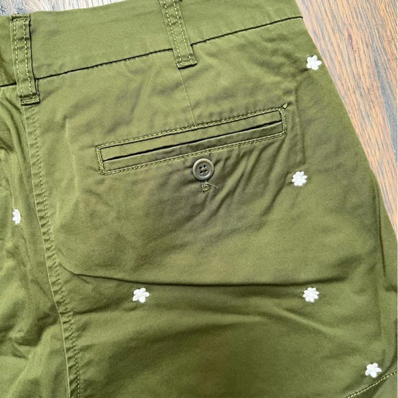 J. Crew Print Chino Shorts - Picture 3 of 8